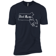 Load image into Gallery viewer, Best Mom Ever Shirt Massachusetts Mothers Day - Premium Short Sleeve T-Shirt