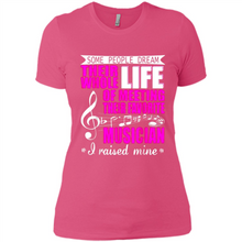Load image into Gallery viewer, Favorite Musician – Funny sweet Mom Mother’s Day - Ladies' Boyfriend T-Shirt