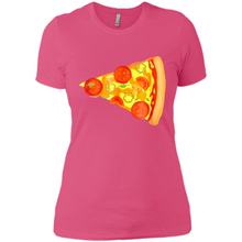 Load image into Gallery viewer, Dad Son Pizza Piece Funny Matching Family Shirt Mother Day - Ladies' Boyfriend T-Shirt
