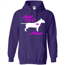Load image into Gallery viewer, Bull Terrier Mom – Cute Mother’s Day T-Shirt For Dog Lovers - Hoodie