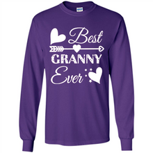 Load image into Gallery viewer, Best Granny Ever Christmas Mother’s Day Birthday - Long Sleeve T-Shirt