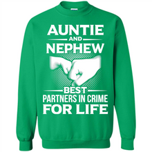 Load image into Gallery viewer, Auntie And Nephew – Best Partners In Crime For Life, Best mother’s day - Sweatshirt