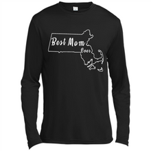 Load image into Gallery viewer, Best Mom Ever Shirt Massachusetts Mothers Day - Canvas Long Sleeve T-Shirt