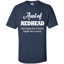 Load image into Gallery viewer, Aunt Of Redhead Definition Funny For Aunt On mother’s day - Shirt