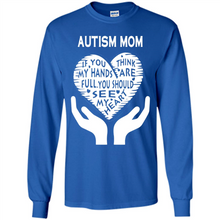 Load image into Gallery viewer, AUTISM MOM Mother’s Day - Long Sleeve T-Shirt