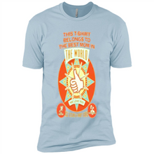 Load image into Gallery viewer, BEST MOM Mother’s Day - Premium Short Sleeve T-Shirt