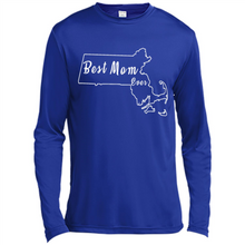 Load image into Gallery viewer, Best Mom Ever Shirt Massachusetts Mothers Day - Canvas Long Sleeve T-Shirt