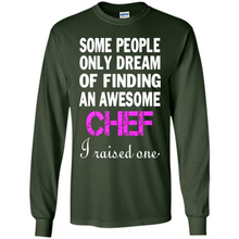 Load image into Gallery viewer, CHEF’S MOM Mother’s Day Gift ideas Funny - Long Sleeve T-Shirt