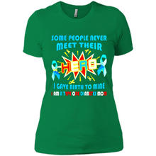 Load image into Gallery viewer, Diabetes Mom -Hero - Ladies' Boyfriend T-Shirt