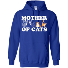 Load image into Gallery viewer, Cats T Shirt Hoodie Mother of Cats Mother’s Day1 - Hoodie