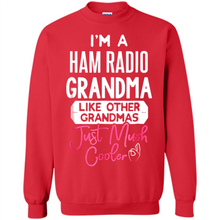 Load image into Gallery viewer, Cool Mothers Day T-Shirt Ham Radio Grandma - Sweatshirt
