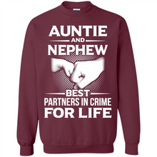 Load image into Gallery viewer, Auntie And Nephew – Best Partners In Crime For Life, Best mother’s day - Sweatshirt