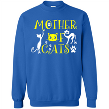 Load image into Gallery viewer, Cats T Shirt Hoodie Mother of Cats Mother’s Day - Sweatshirt