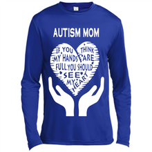 Load image into Gallery viewer, AUTISM MOM Mother’s Day - Canvas Long Sleeve T-Shirt