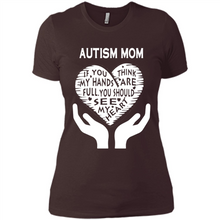 Load image into Gallery viewer, AUTISM MOM Mother’s Day - Ladies' Boyfriend T-Shirt