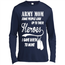 Load image into Gallery viewer, Army Mom Mother’s Day - Canvas Long Sleeve T-Shirt