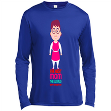 Load image into Gallery viewer, Best Mom Cartoon Character Mother’s Day - Canvas Long Sleeve T-Shirt