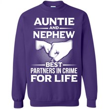 Load image into Gallery viewer, Auntie And Nephew – Best Partners In Crime For Life, Best mother’s day - Sweatshirt