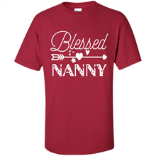 Load image into Gallery viewer, Blessed Nanny Christmas Mother’s Day Birthday Grandma - Shirt
