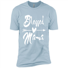 Load image into Gallery viewer, Blessed Mama – Funny And Novelty Gift On Mother’s Day - Premium Short Sleeve T-Shirt