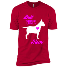Load image into Gallery viewer, Bull Terrier Mom – Cute Mother’s Day T-Shirt For Dog Lovers - Premium Short Sleeve T-Shirt