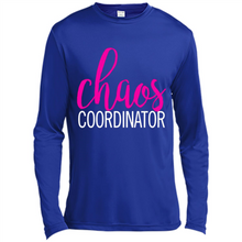 Load image into Gallery viewer, Chaos Coordinator mom is boss Mothers Day - Canvas Long Sleeve T-Shirt
