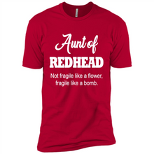 Load image into Gallery viewer, Aunt Of Redhead Definition Funny For Aunt On mother’s day - Premium Short Sleeve T-Shirt