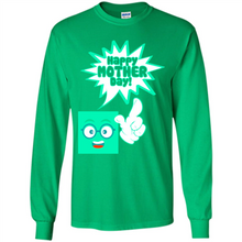 Load image into Gallery viewer, Cute Emoji With Heart Balloon Happy Mother Day - Long Sleeve T-Shirt