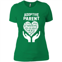 Load image into Gallery viewer, Adoptive Parent Mother’s Day - Ladies' Boyfriend T-Shirt