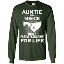 Load image into Gallery viewer, Aunt And Niece – Best Partners In Crime For Life, Best mother’s day - Long Sleeve T-Shirt