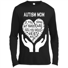 Load image into Gallery viewer, AUTISM MOM Mother’s Day - Canvas Long Sleeve T-Shirt