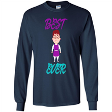 Load image into Gallery viewer, Best Mom Ever Cartoon Mother’s Day - Long Sleeve T-Shirt
