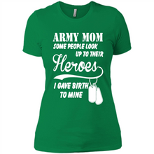 Load image into Gallery viewer, Army Mom Mother’s Day - Ladies' Boyfriend T-Shirt
