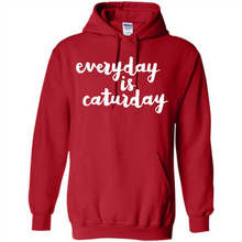 Load image into Gallery viewer, Cats T Shirt Hoodie Everyday Is Caturday Mother’s Day Gift ideas - Hoodie