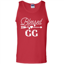 Load image into Gallery viewer, Blessed GG Christmas Mother’s Day Birthday Grandma - Tank Top