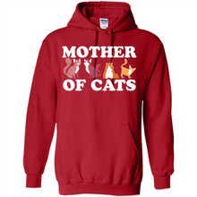 Load image into Gallery viewer, Cats T Shirt Hoodie Mother of Cats Mother’s Day1 - Hoodie