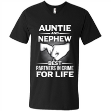 Load image into Gallery viewer, Auntie And Nephew – Best Partners In Crime For Life, Best mother’s day - Men's V-Neck
