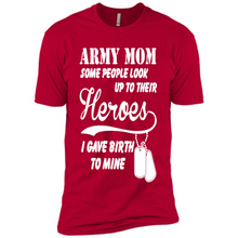 Load image into Gallery viewer, Army Mom Mother’s Day - Premium Short Sleeve T-Shirt