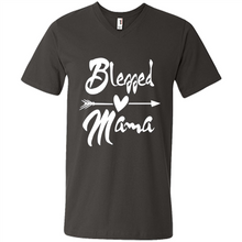 Load image into Gallery viewer, Blessed Mama – Funny And Novelty Gift On Mother’s Day - Men's V-Neck
