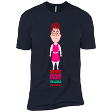 Load image into Gallery viewer, Best Mom Cartoon Character Mother’s Day - Premium Short Sleeve T-Shirt