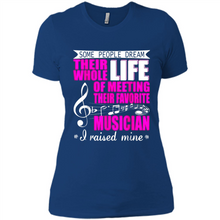 Load image into Gallery viewer, Favorite Musician – Funny sweet Mom Mother’s Day - Ladies' Boyfriend T-Shirt