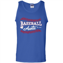 Load image into Gallery viewer, Baseball Auntie Softball Auntie Funny Gift For Mother’s Day - Tank Top