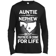 Load image into Gallery viewer, Auntie And Nephew – Best Partners In Crime For Life, Best mother’s day - Canvas Long Sleeve T-Shirt