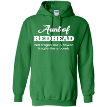 Load image into Gallery viewer, Aunt Of Redhead Definition Funny For Aunt On mother’s day - Hoodie