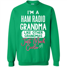 Load image into Gallery viewer, Cool Mothers Day T-Shirt Ham Radio Grandma - Sweatshirt