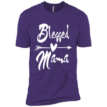 Load image into Gallery viewer, Blessed Mama – Funny And Novelty Gift On Mother’s Day - Premium Short Sleeve T-Shirt