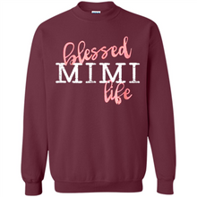 Load image into Gallery viewer, Blessed Mimi Life Shirt Gift for Grandma Mother’s Day - Sweatshirt
