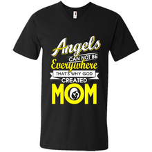 Load image into Gallery viewer, Angel Mom Tee 2019 Happy Mothers Day - Men's V-Neck
