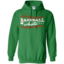 Load image into Gallery viewer, Baseball Auntie Softball Auntie Funny Gift For Mother’s Day - Hoodie