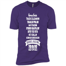 Load image into Gallery viewer, Barrel Racing Mom Mother’s Day - Premium Short Sleeve T-Shirt